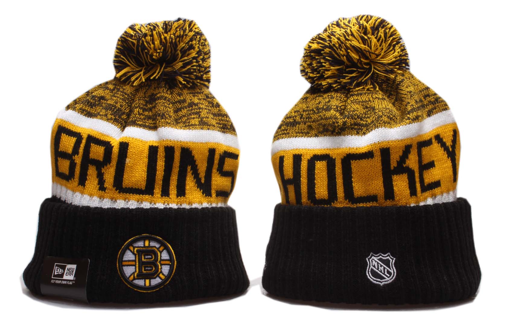 2020 NHL Boston Bruins Beanies 4